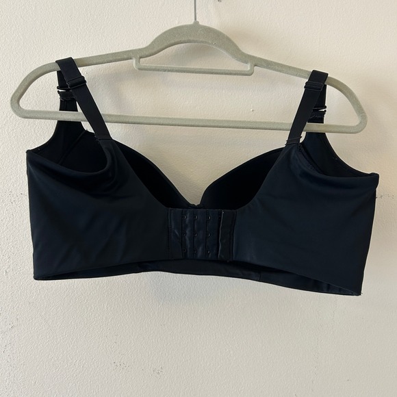 Leonisa Black Smoothing Coverage Underwire Bra 38DD - Picture 6 of 10